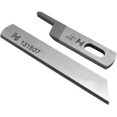 Upper and lower knife for Juki MO-6704 industrial overlockers